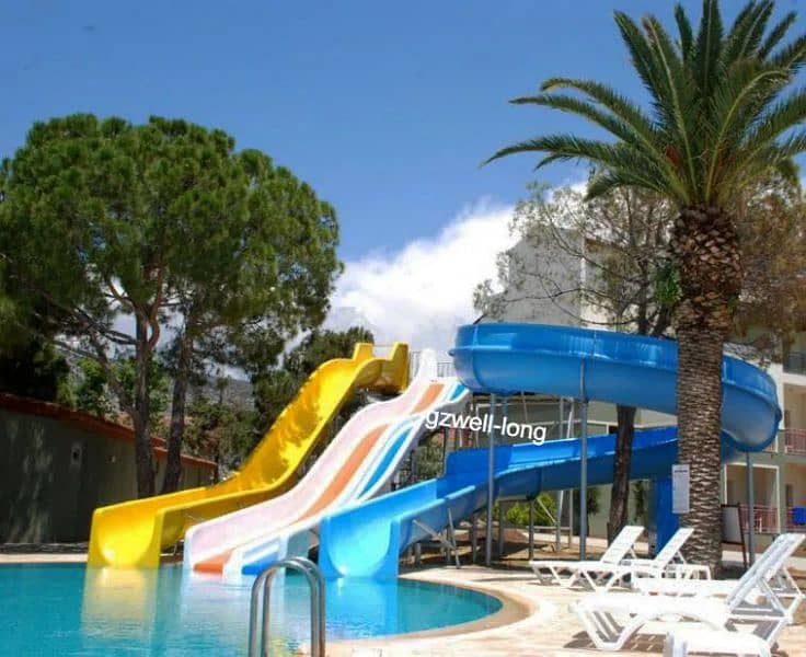 Swimming Pool Slides, Kids slides, kids rides, toys, seesaw, climber 6