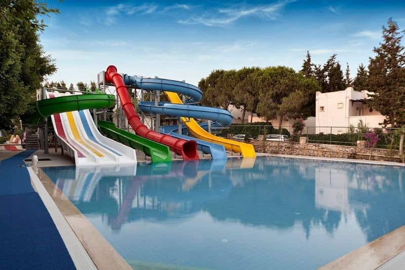 Swimming Pool Slides, Kids slides, kids rides, toys, seesaw, climber 9