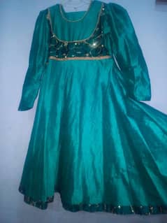 Anarkali frok with trouser