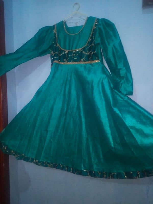 Anarkali frok with trouser 1