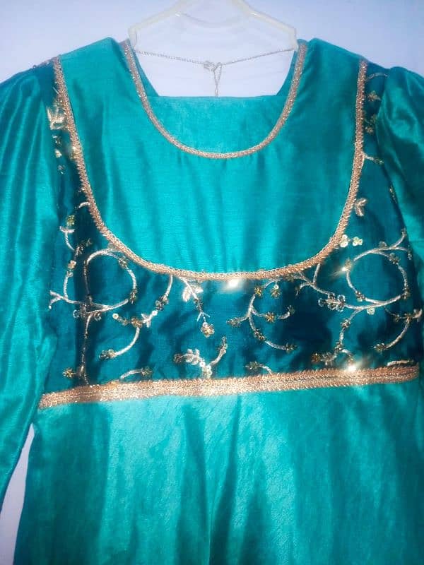 Anarkali frok with trouser 2