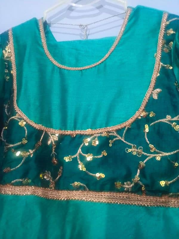 Anarkali frok with trouser 3