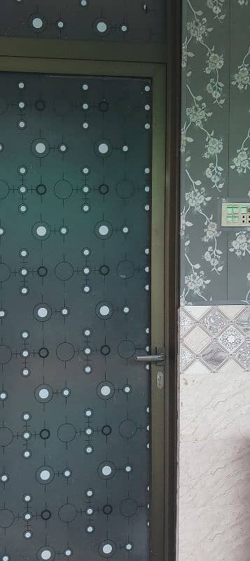 Aluminium glass door 0