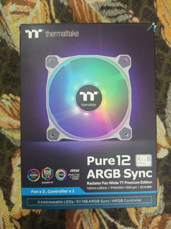 ARGB Fans Thermaltake Pure 12 0