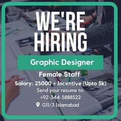 Female Graphic Designer