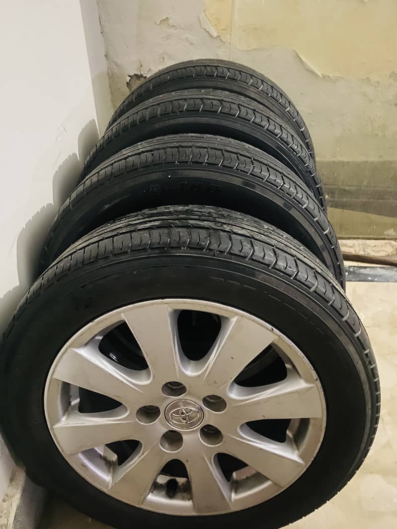 16 inches alloy rims of toyota camry 3