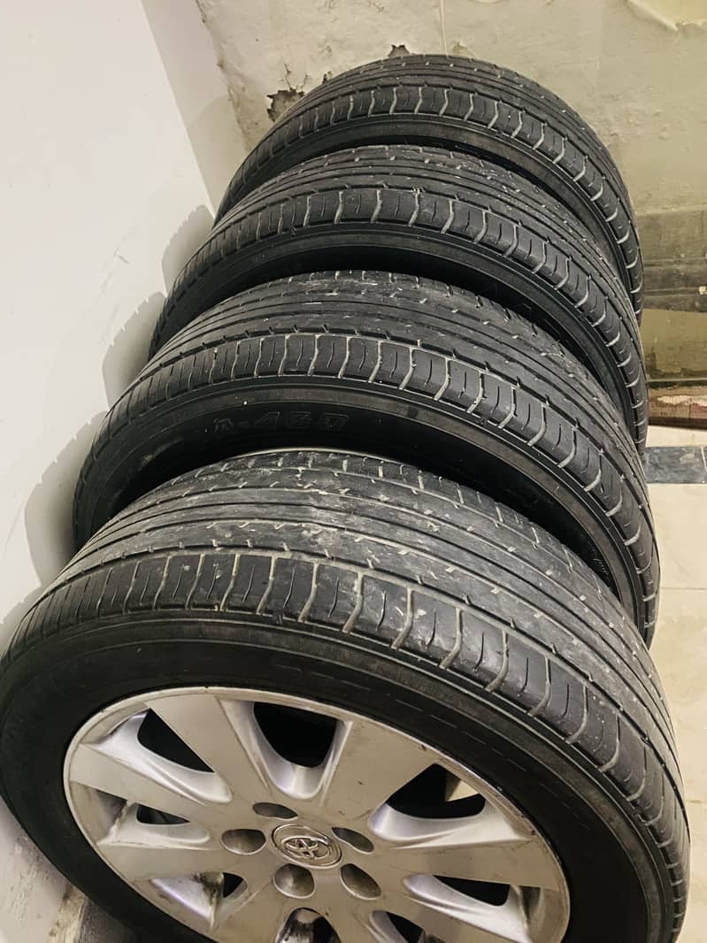 16 inches alloy rims of toyota camry 7