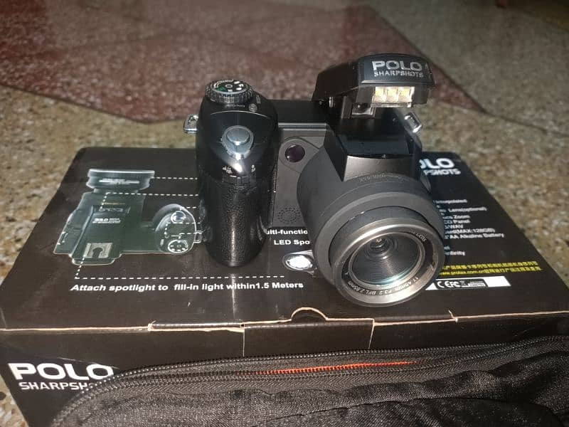 Polo D7200 Digital Camera Auto Focus With 3 Multi Lens & With Flash 4