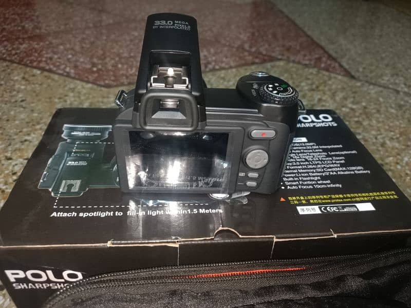 Polo D7200 Digital Camera Auto Focus With 3 Multi Lens & With Flash 5