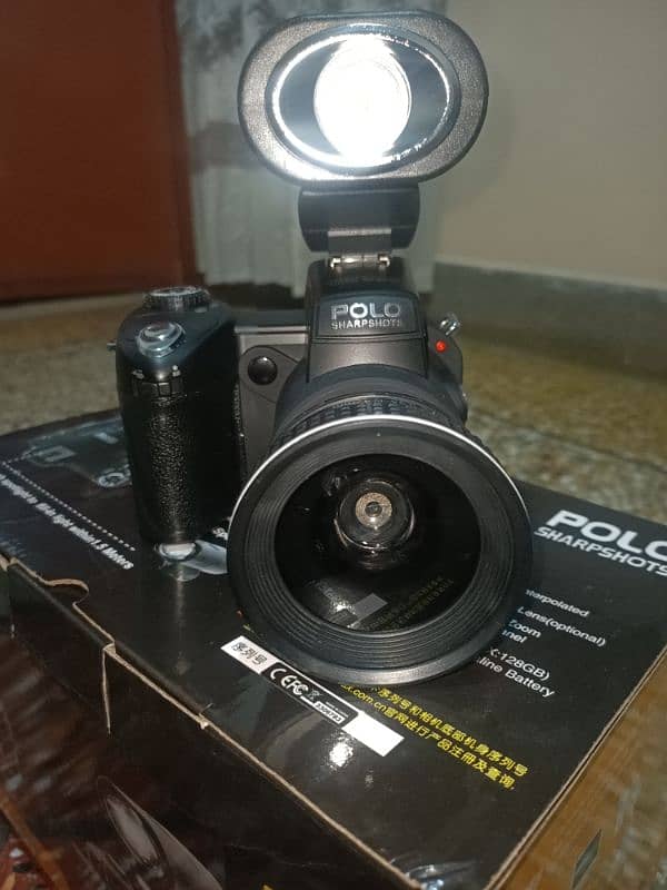 Polo D7200 Digital Camera Auto Focus With 3 Multi Lens & With Flash 14