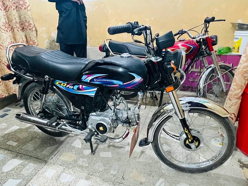 Honda cd70 2024 model 7