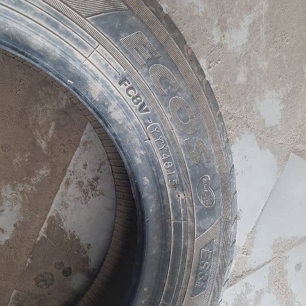 YOKOHAMA TUBLESS TYRE 155/65 R14 75S 2