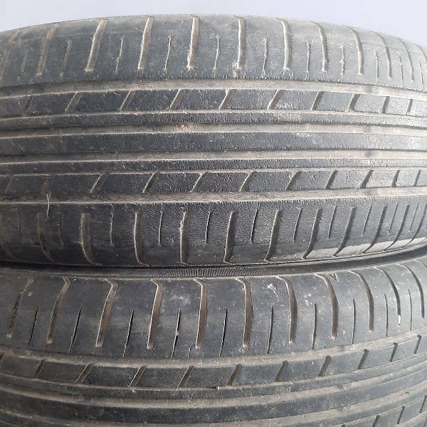 YOKOHAMA TUBLESS TYRE 155/65 R14 75S 5