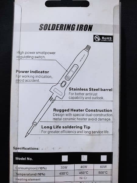 Soldering Iron High Quality Solder 40w 5