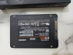 256 gb ssd with box available