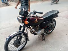 Honda 125 bike