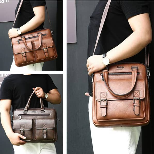 Leather Laptop bag / leather office bags 9