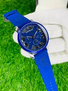 Aa1 Montblanc Stylish Watch Adjustable Strap (random Color/design )