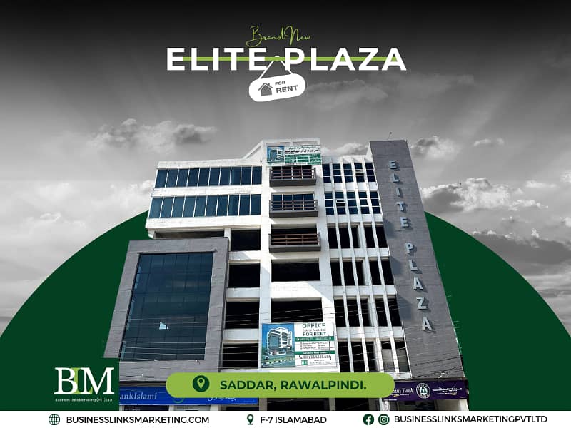 Call Center Space IT Office Institute Space Available Fr Rent in Saddar Elite Plaza 1