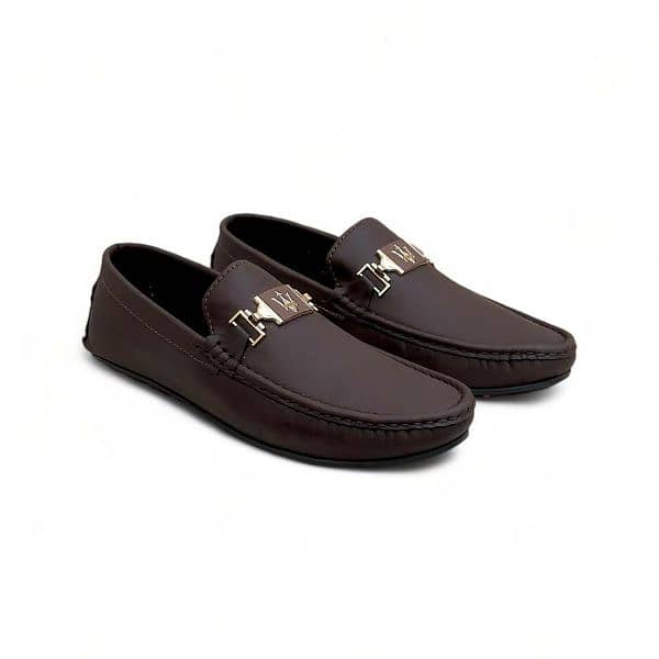 mens synthetic leather loafers 2