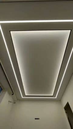 false ceiling fancy per square ft labor without material