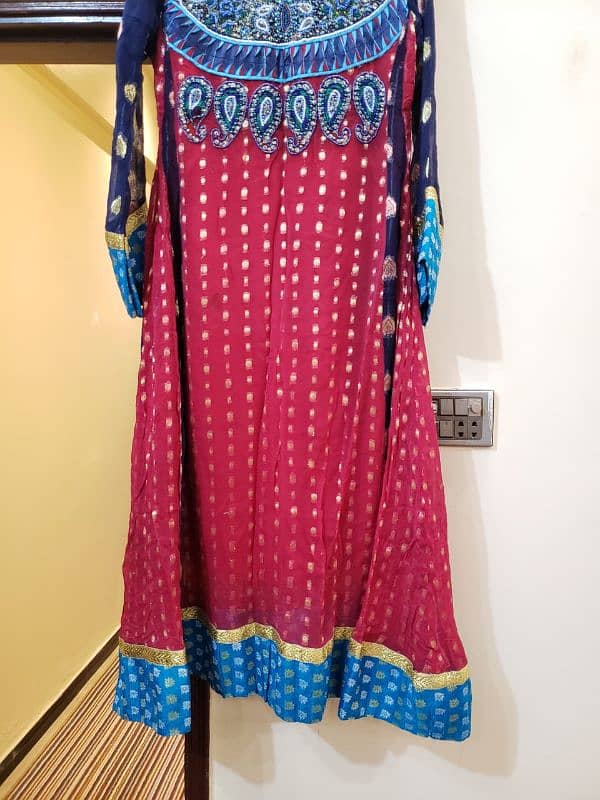 Dupatta Frock with Churidar Pajama 1