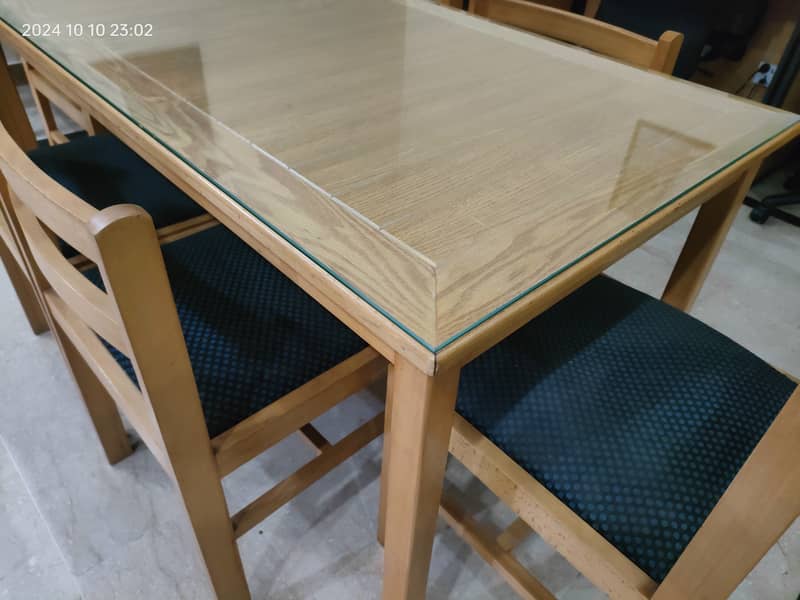 Dining | dining table | 6 Chairs dining | Beech Wood dining 1