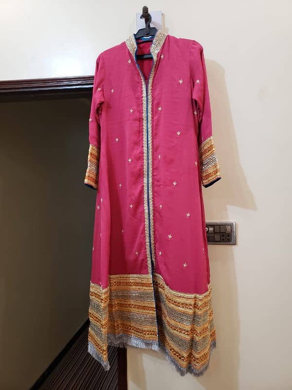 Dupatta Frock with Churidar Pajama 0