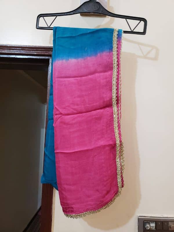 Dupatta Frock with Churidar Pajama 6