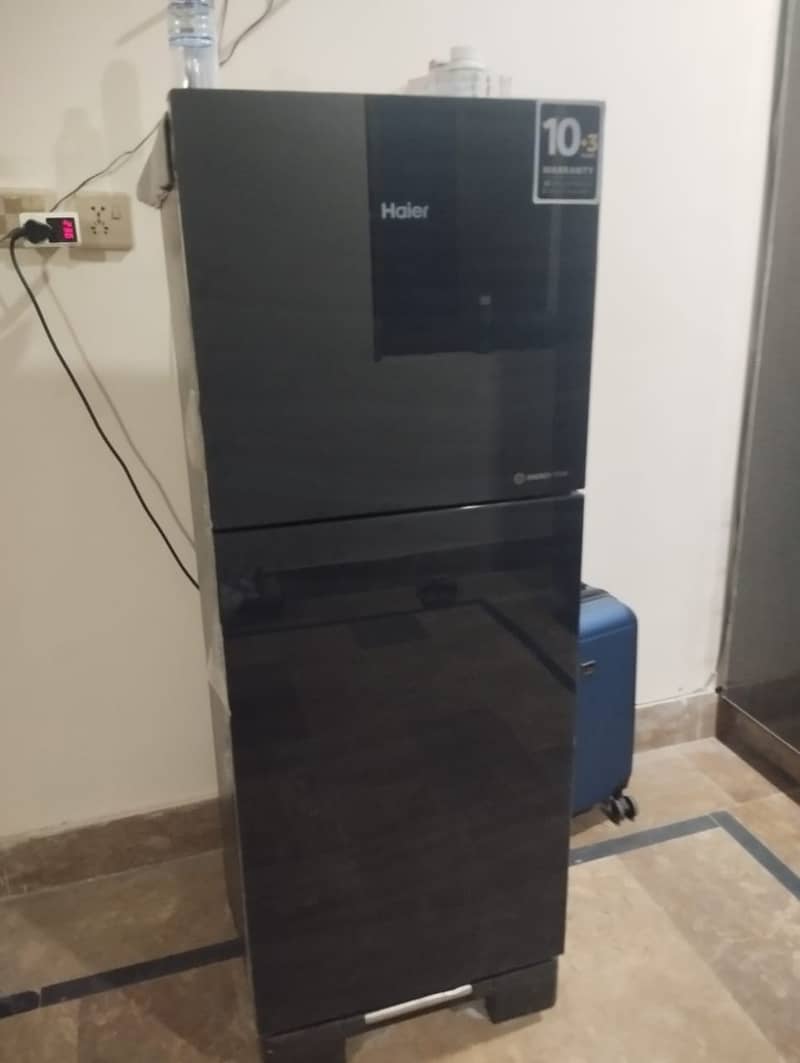 Haier Regrigrator for Sale (HRF 246 EPB) Black 2