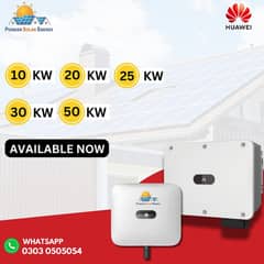 Huawei Ongrid 10,15,20,25,30,50KW  Official Warranty Inverter Availab