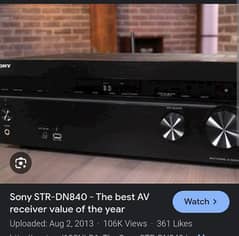 Sony STR-DN840 7.2ch 4K Home Theater Amplifier (JBL Yamaha Bose)