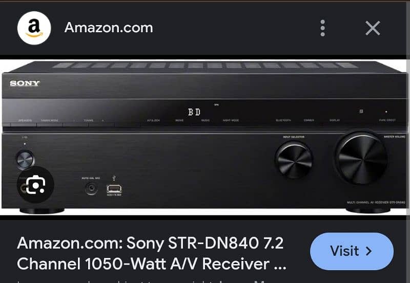 Sony STR-DN840 7.2ch 4K Home Theater Amplifier (JBL Yamaha Bose) 6