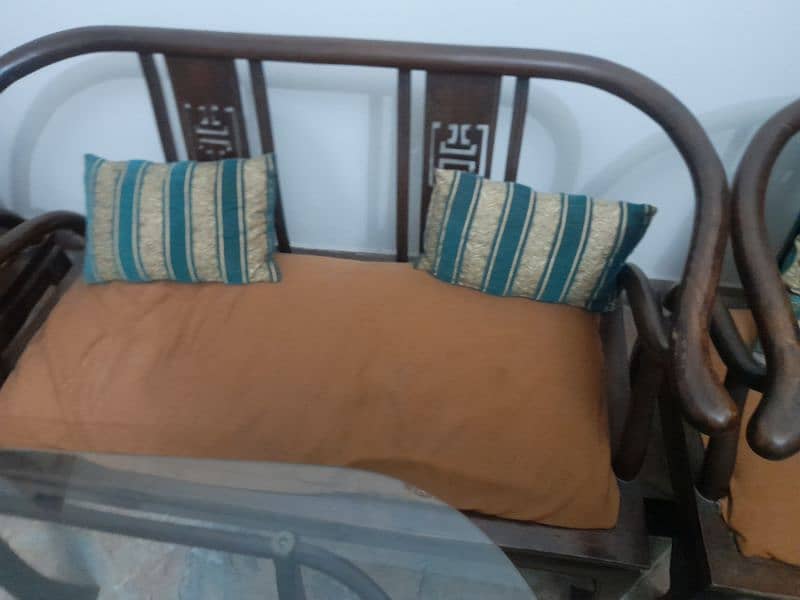 5 seater sofa brown cover kiya hoa colour half white hy 1