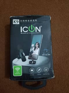 Icon K9 Two Wireless Microphone