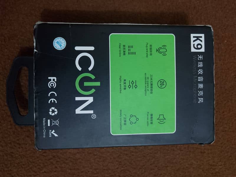 Icon K9 Two Wireless Microphone 1