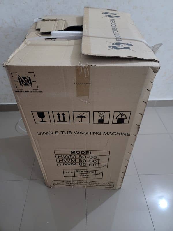 Haier Single tub washing machine 0