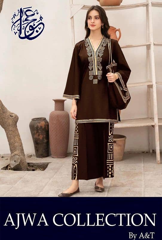 shirt and trouser embroidered 2pc 12