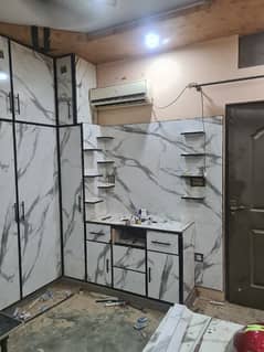 carpenter almari kitchen cabinet banvae