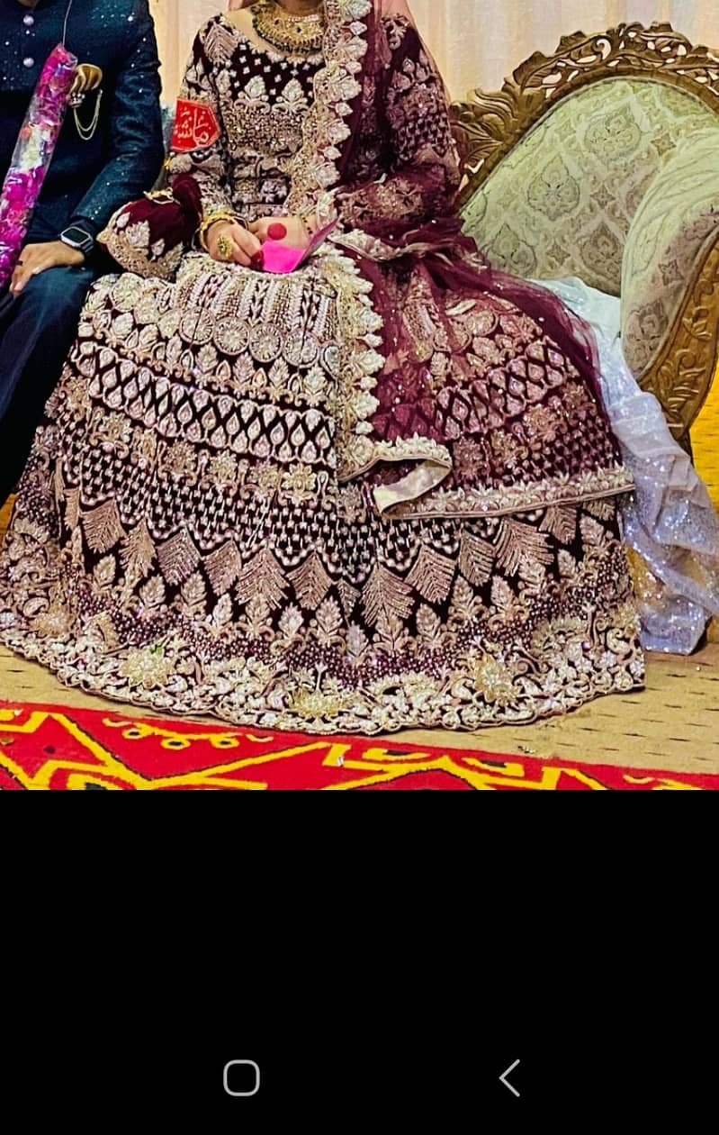 Very elegant Velvet lehenga 6