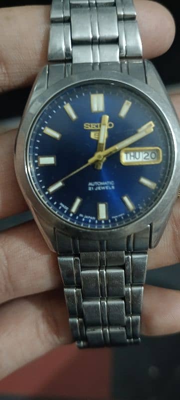 Seiko 5 automatic watch 1