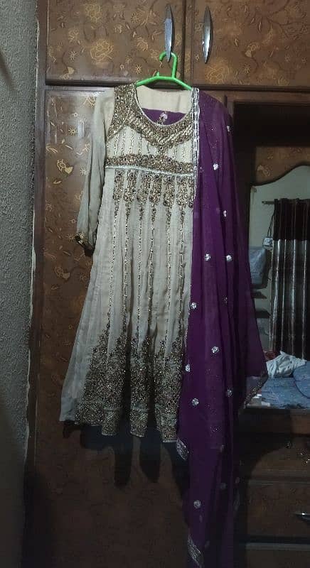 Beautiful frock design with embroidery 0