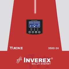 INVEREX YUKON-II 3.5KW (3500-24V) & 5.6KW (5600-48V) OFF GRID inverte