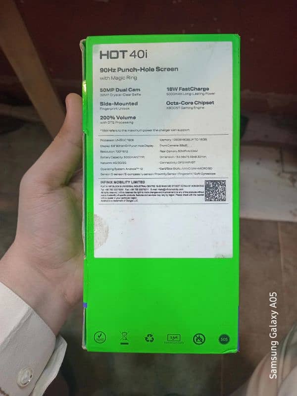 Infinix Hot 40i 8