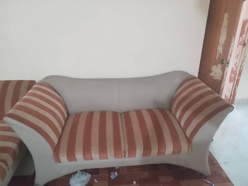 7 seater sofa set good condition 0