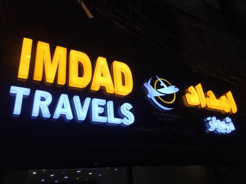 3d signboard | Led sign board | Acrylic signage 5