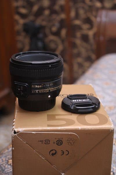 Nikon 50mm f/1.8G Box Bpen Condition 10/10+++ 5