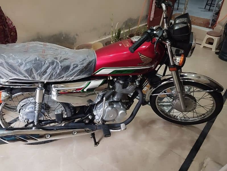 CG 125(special silver edition) (2023-24) urgent for sale 3