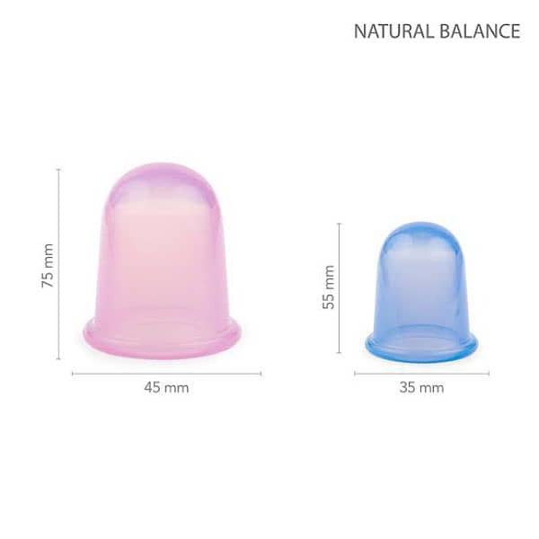 Rs 2000  - 4 pieces Silicon rubber Hijama Cups 3