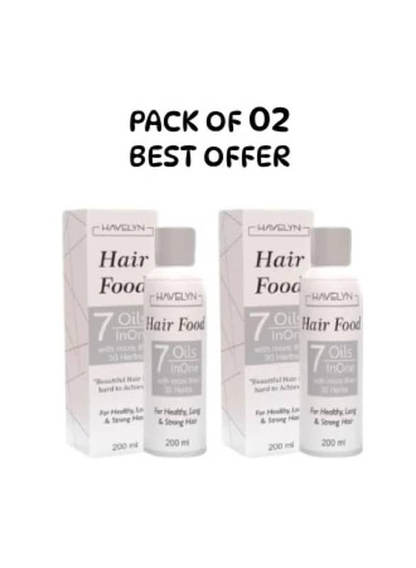 7 in 1 Hair Food Oil - Pack of 2 1